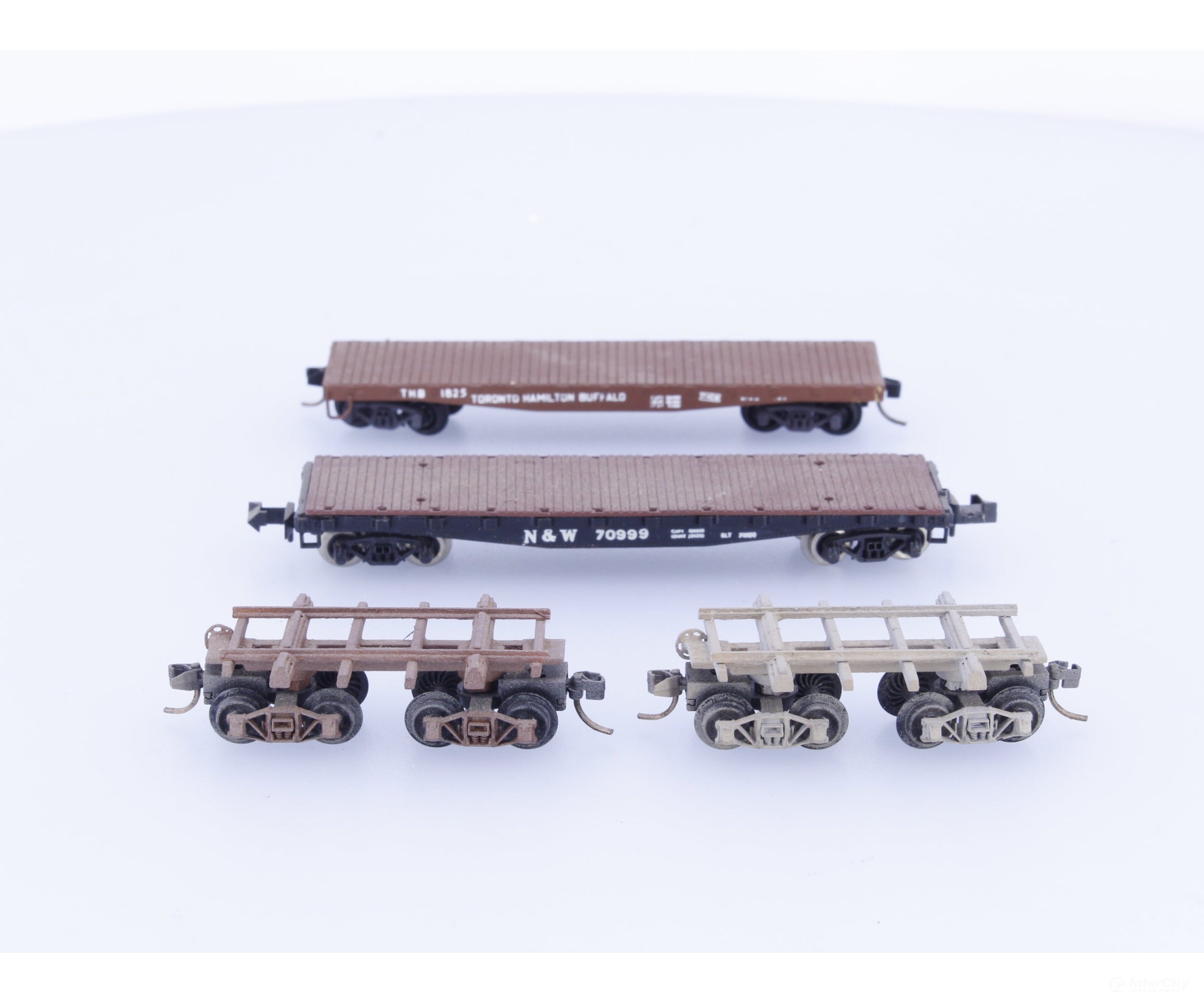 Various Manufacturers 4069 N 4 Flat Cars Various Roads Freight Cars