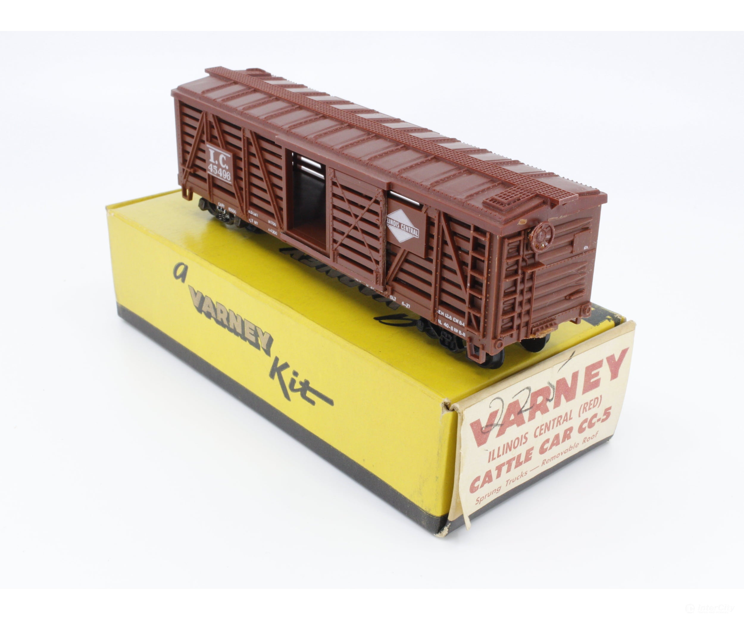Varney Ho Freight Car Illinois Central (Ic) 45496 Cars
