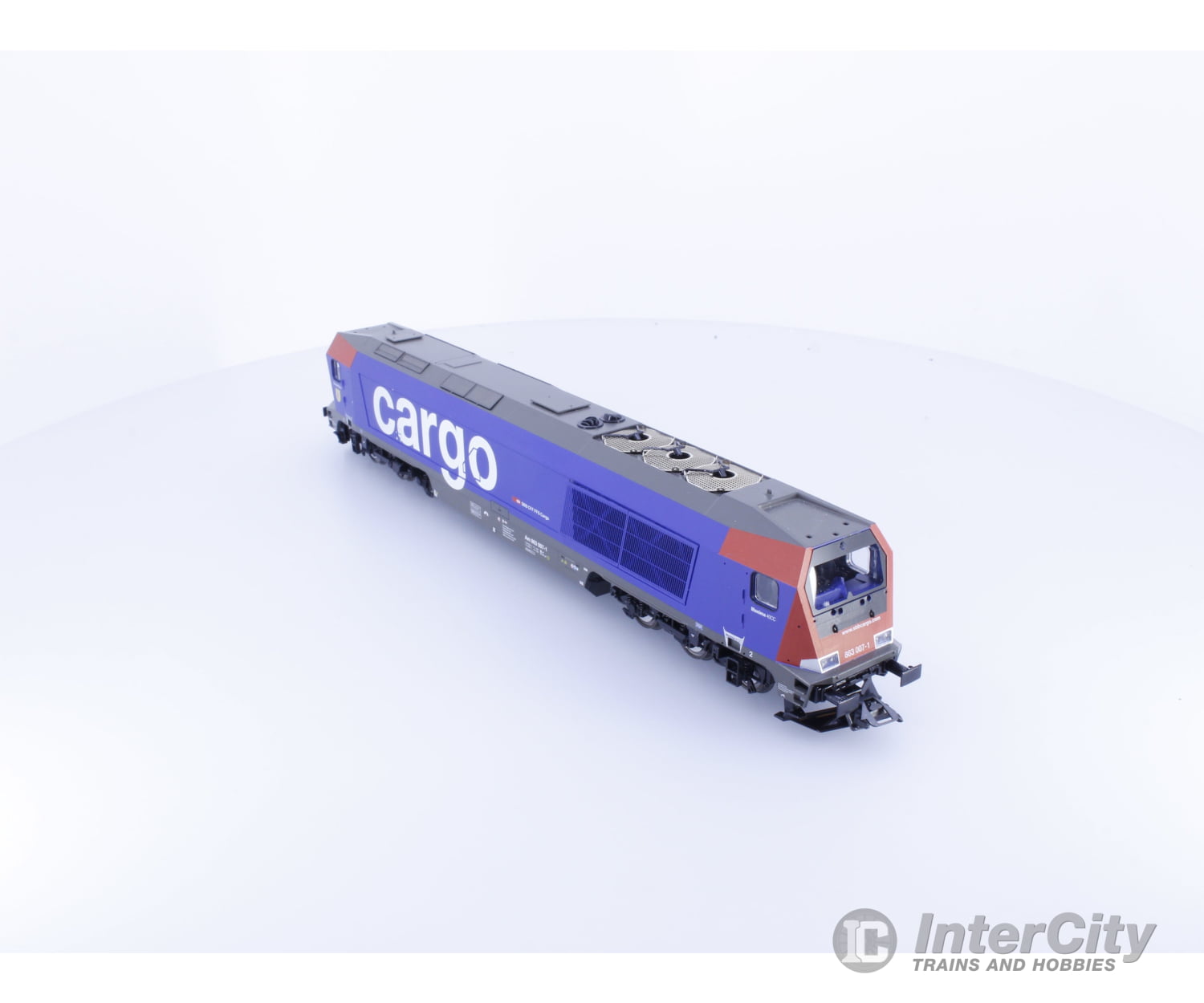 Voith 60051.20 HO SBB-CFF-FFS Am 863 Cargo Maxima 40cc Diesel Locomotive 007-1 DCC European Locomotives