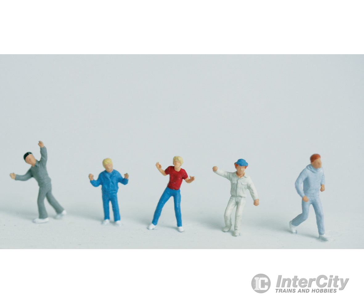 Vollmer Gmbh Ho 2306 Sports & Recreation -- Kids Playing Soccer Pkg(5) Figures