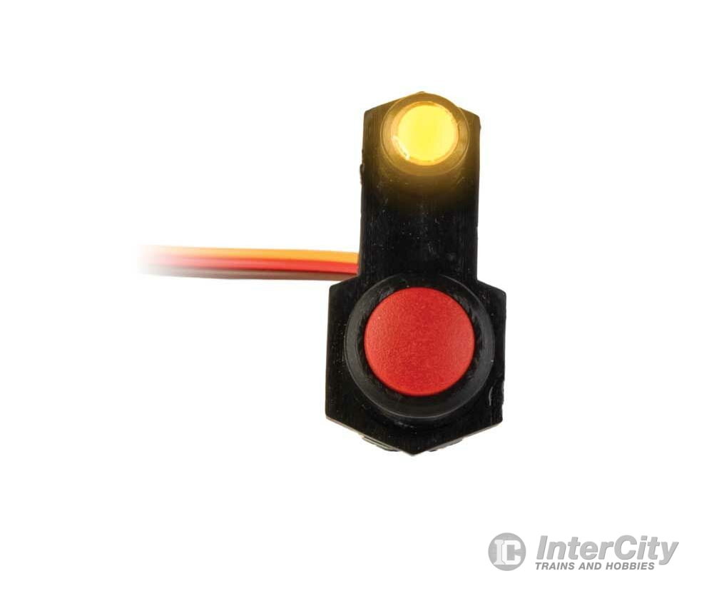 Walthers 132 Led Fascia Controller - Layout Control System -- Yellow Track Accessories