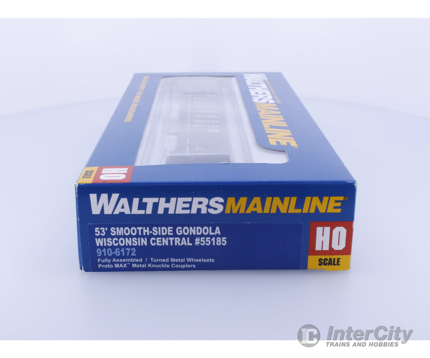 Walthers 910-6172 HO 53’ Smooth-Side Gondola Wisconsin Central (WC) 55185 Freight Cars