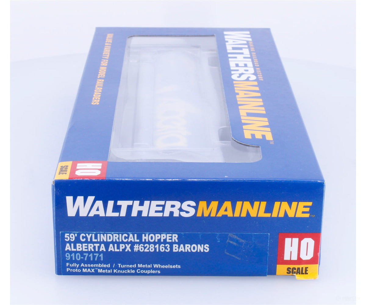 Walthers 910-7171 HO 4 Bay Cylindrical Hopper Alberta Break Barons (APLX) 628163 - Freight Cars