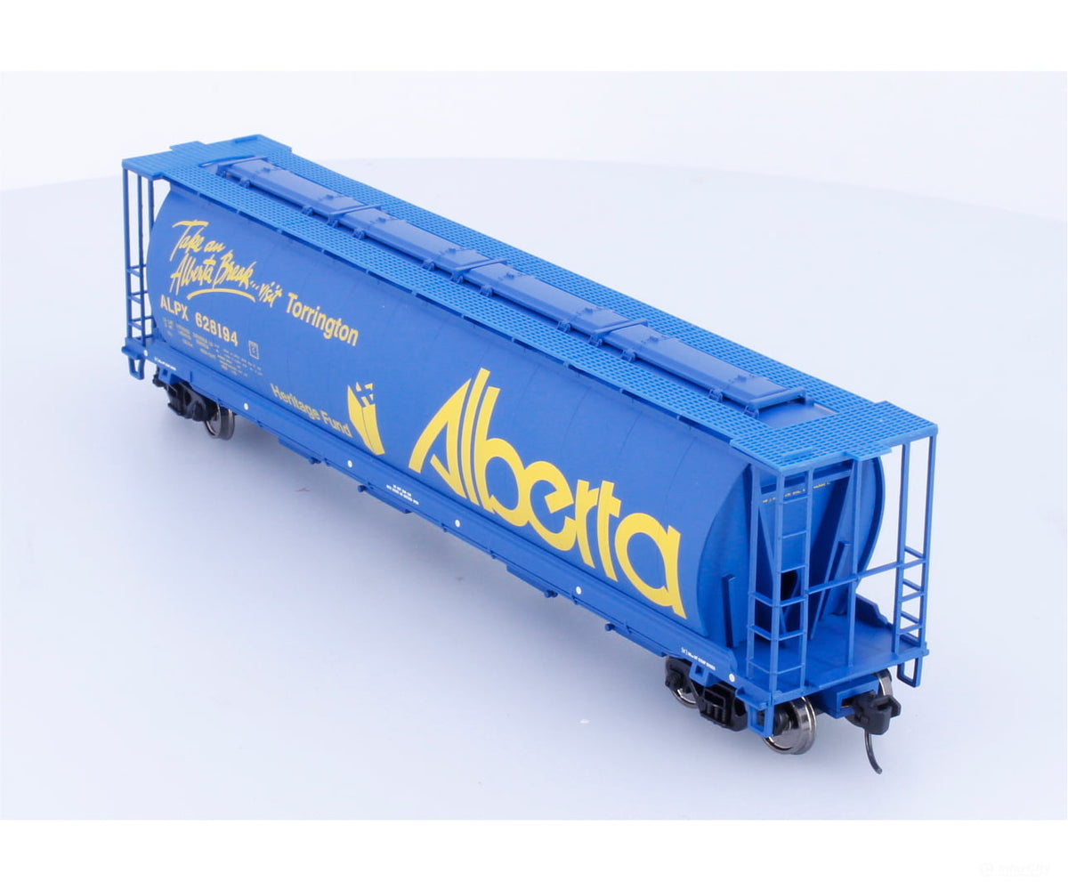 Walthers 910-7172 HO 4 Bay Cylindrical Hopper Alberta Break Torrington (APLX) 628194 - Freight Cars