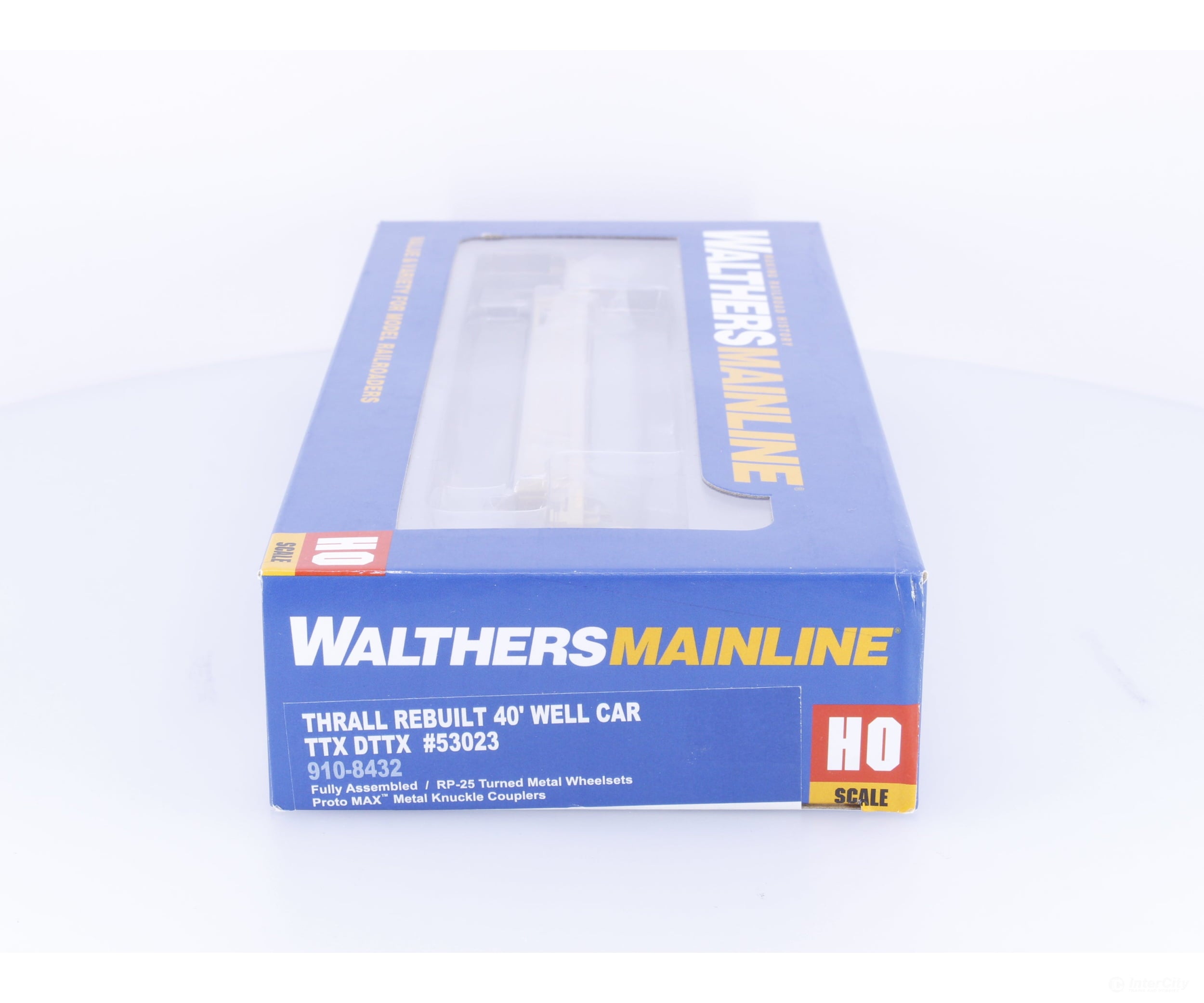 Walthers 910-8432 HO Thrall Rebuilt 40’ Well Car TTX DTTX Trailer Train TTX Corp. (TTX) 53023 - Freight Cars