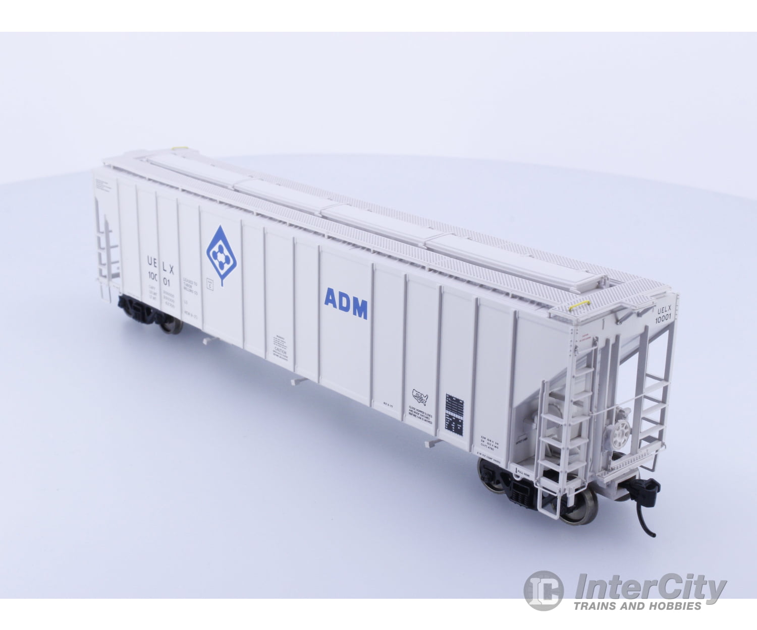Walthers 920-106146 HO 55’ Evans 4780 CUFT 3-Bay Covered Hopper UELX 10001 Freight Cars