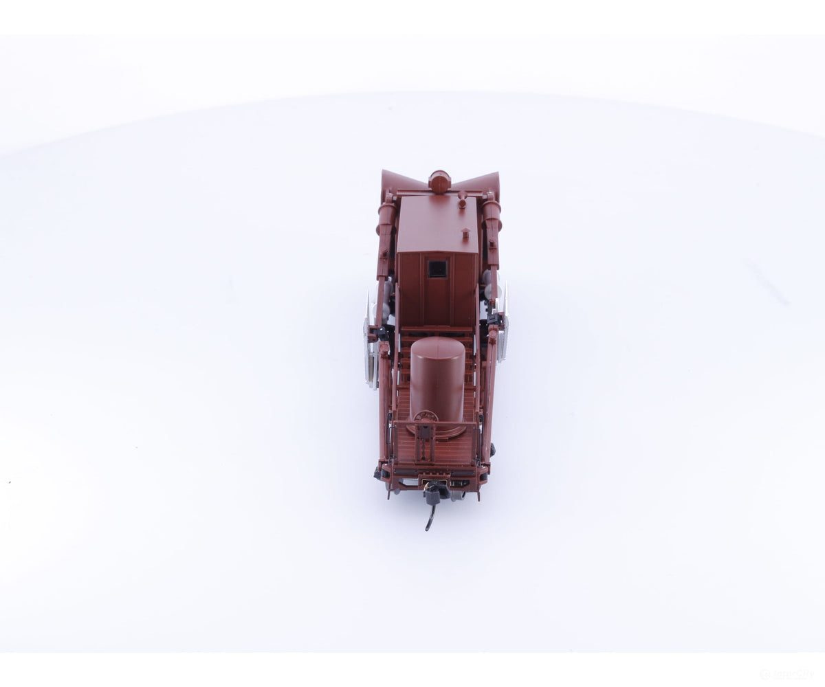 Walthers 920-110114 HO Jordan Spreader Maintenance of Way (Brown) - Freight Cars