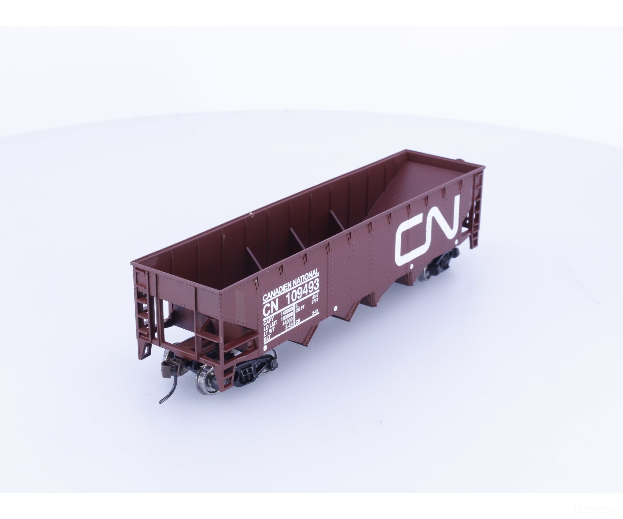Walthers 931-1424 HO 4 Bay Hopper Canadian National (CN) 109493 - Freight Cars