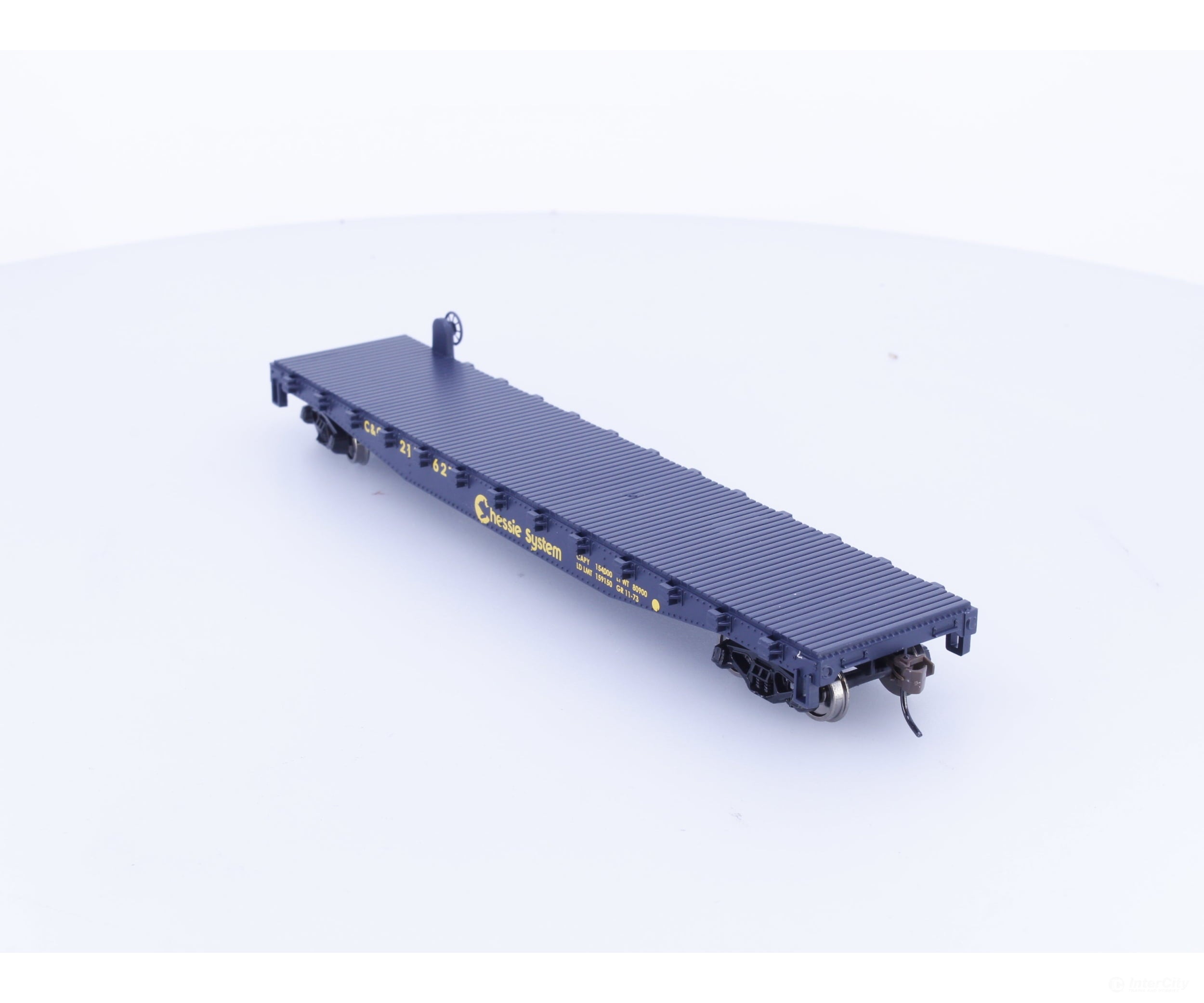Walthers 931-1461 HO 50’ Flatcar #2 Chesapeake and Ohio (CO) 216621 - Freight Cars