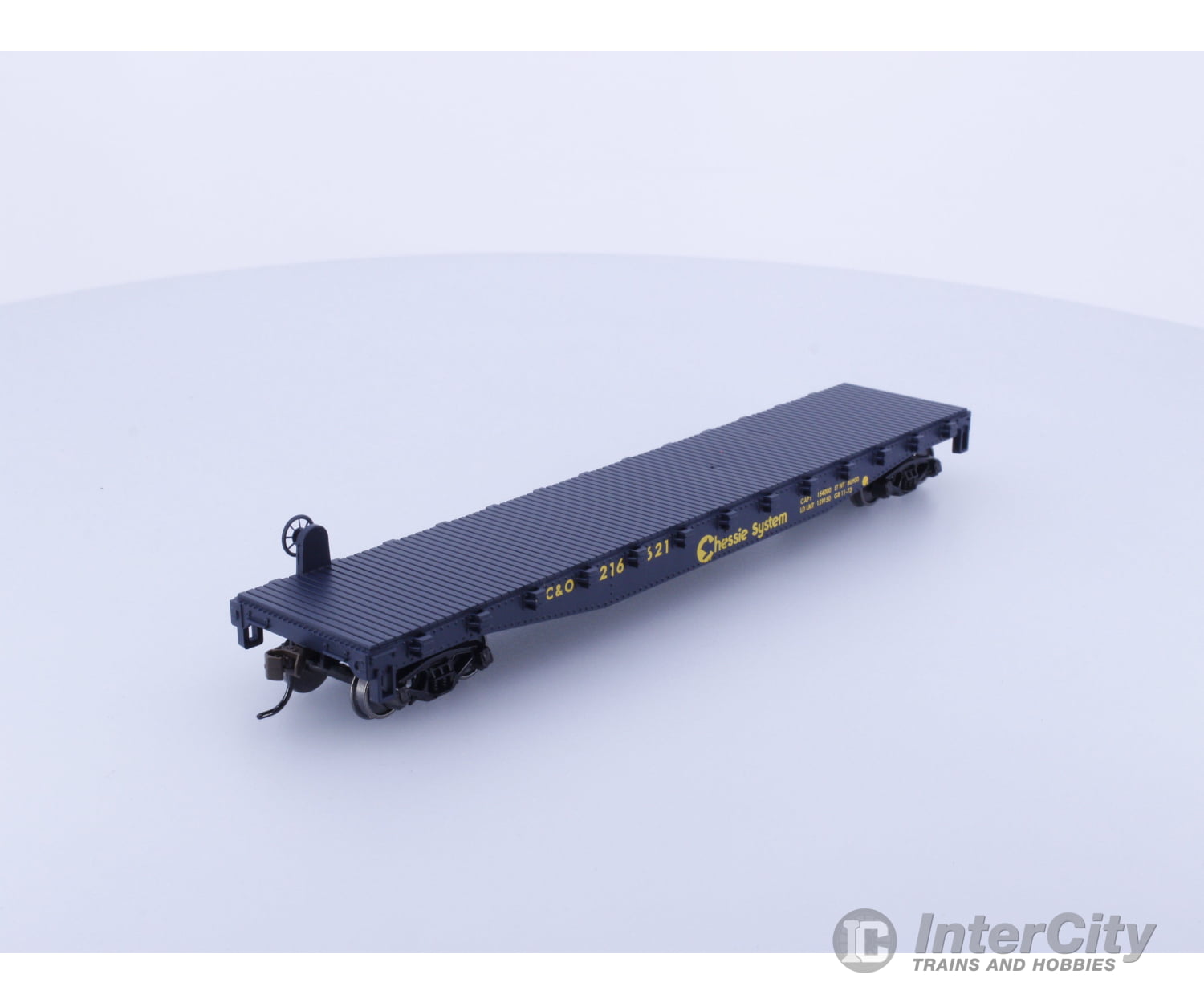 Walthers 931-1461 HO Flat Car Chesapeake and Ohio (CO) 216621 Freight Cars