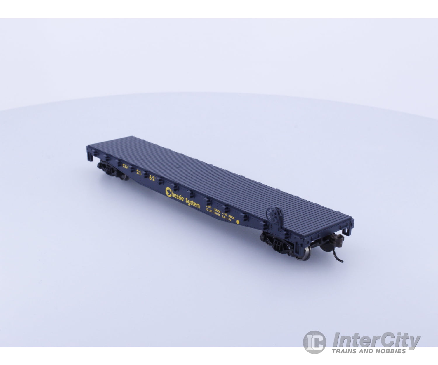 Walthers 931-1461 HO Flat Car Chesapeake and Ohio (CO) 216621 Freight Cars
