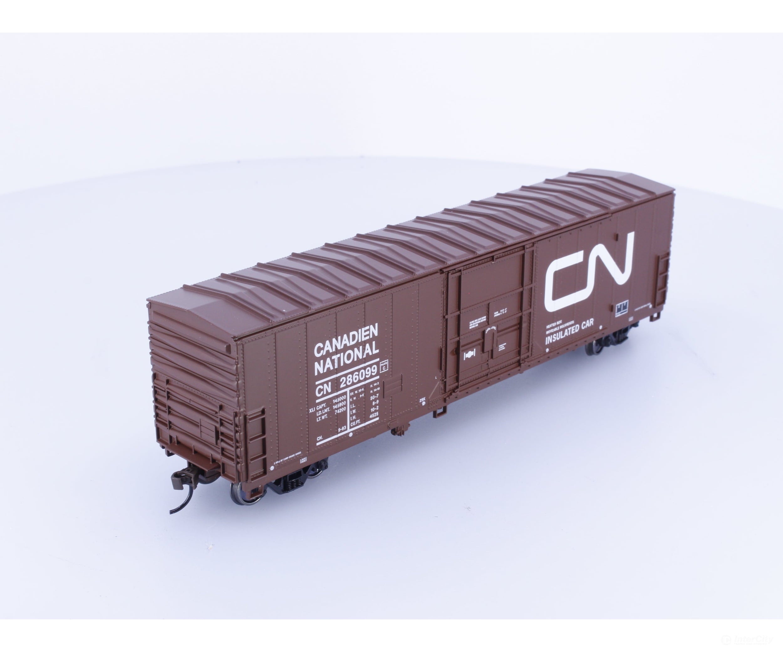 Walthers 931-1801 HO 50’ Insulated Boxcar Canadian National (CN) 286099 - Freight Cars