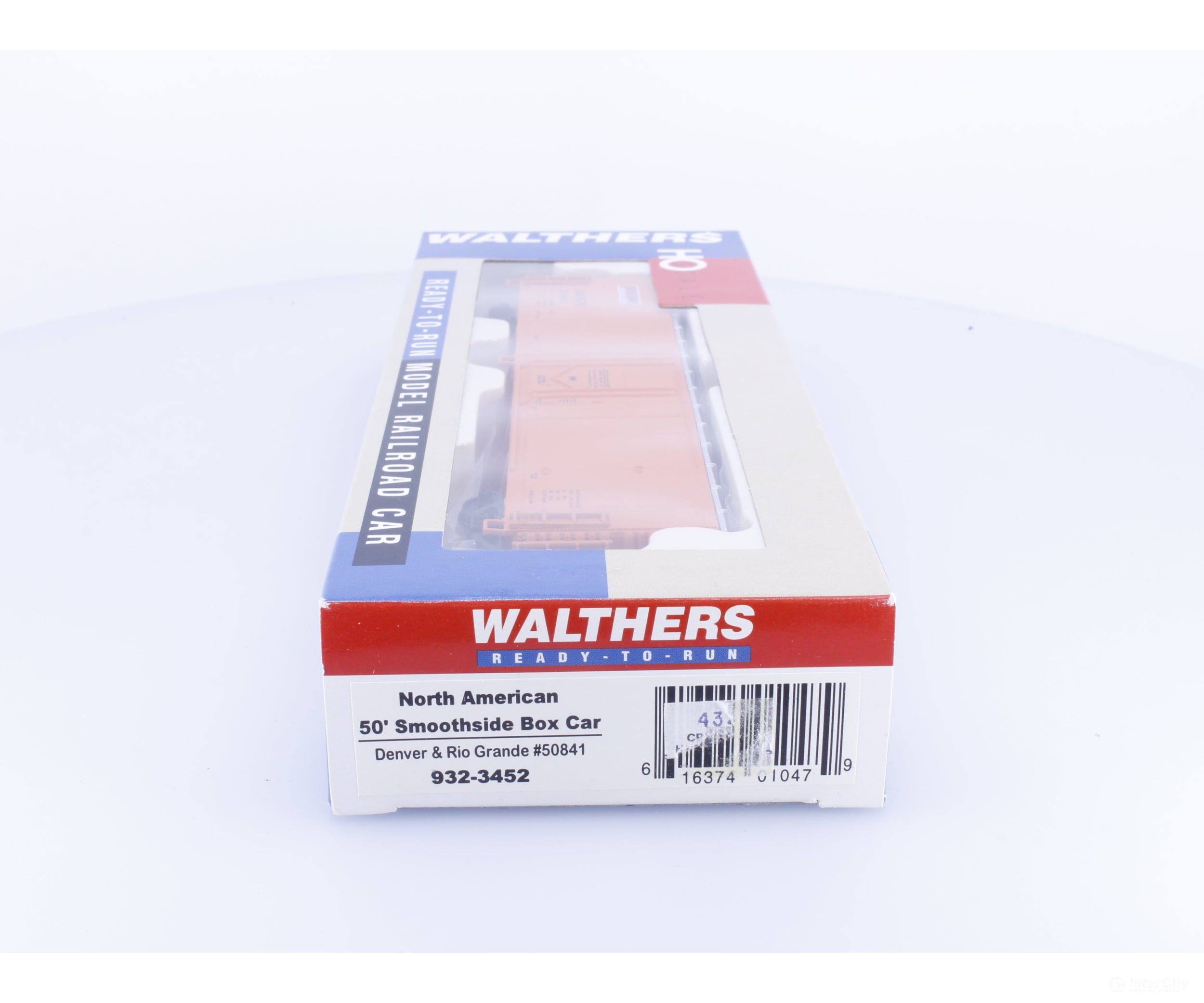 Walthers 932-3452 HO 50’ Smooth Side Single Door Boxcar NITX Denver and Rio Grande Western (DRGW) 50841 - Freight Cars