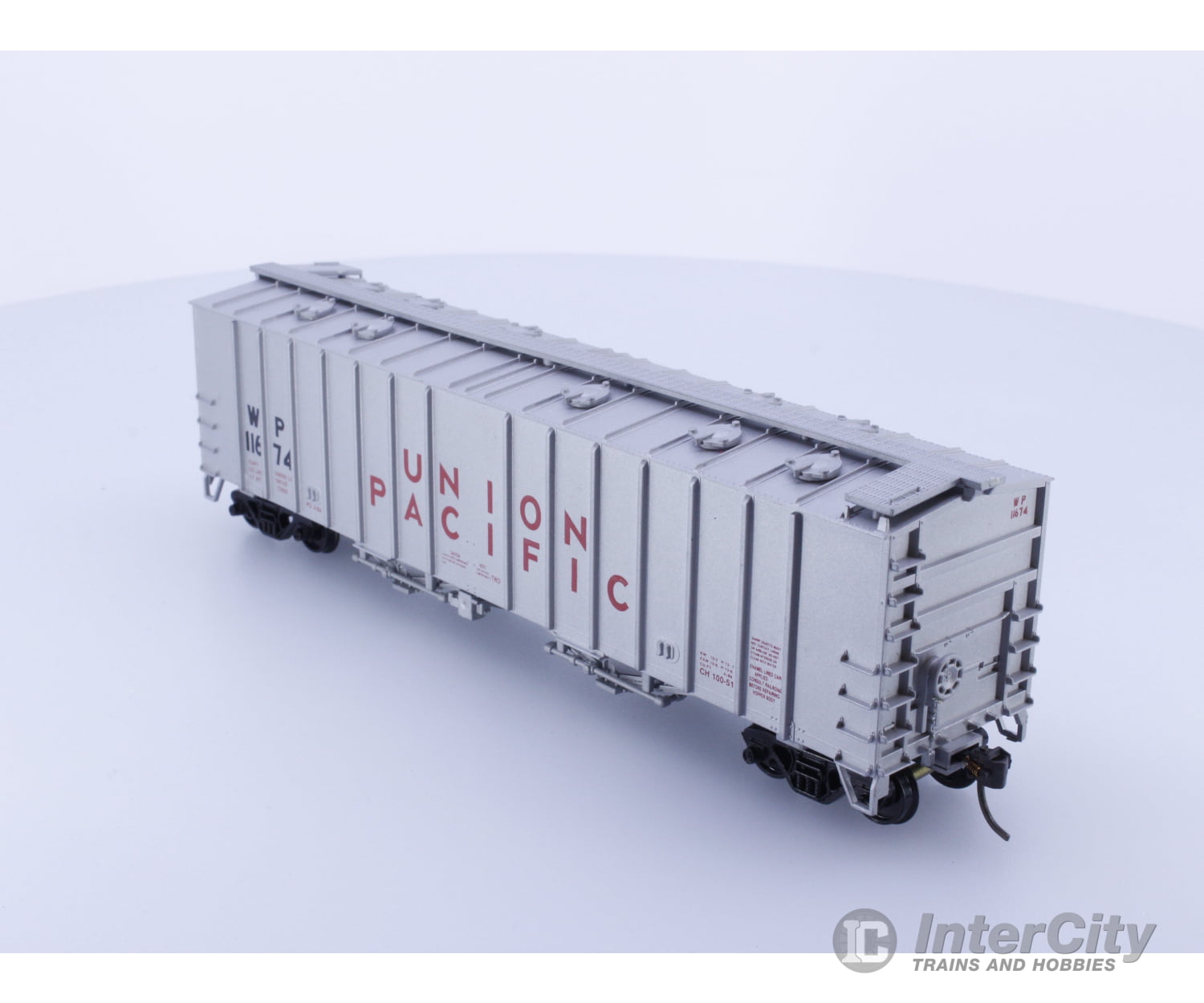 Walthers 932-3655 HO Airslide Covered Hopper Limited Edition Series Union Pacific (UP) 11674 Freight Cars