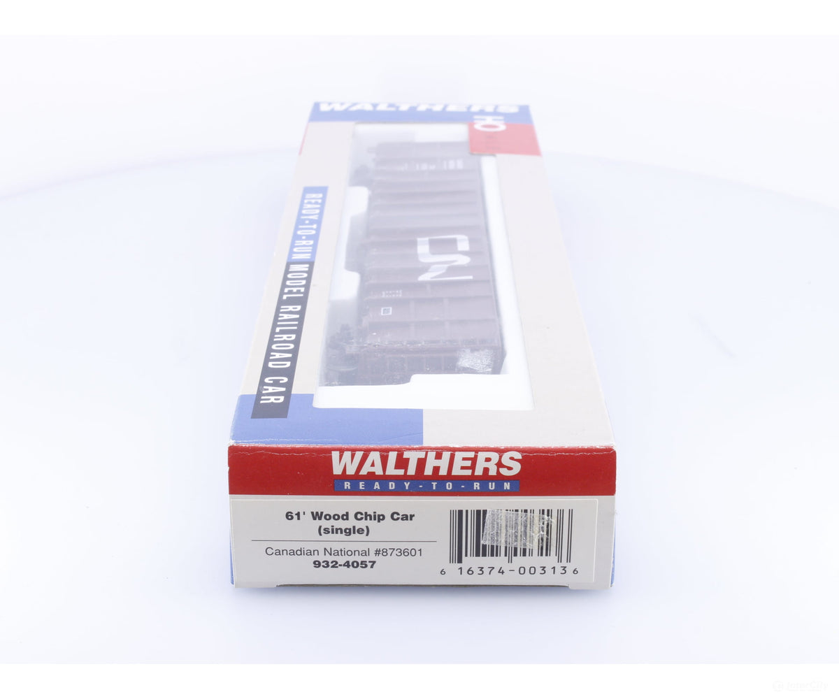 Walthers 932-4057 HO 61’ Wood Chip Car Canadian National (CN) 873601 - Freight Cars