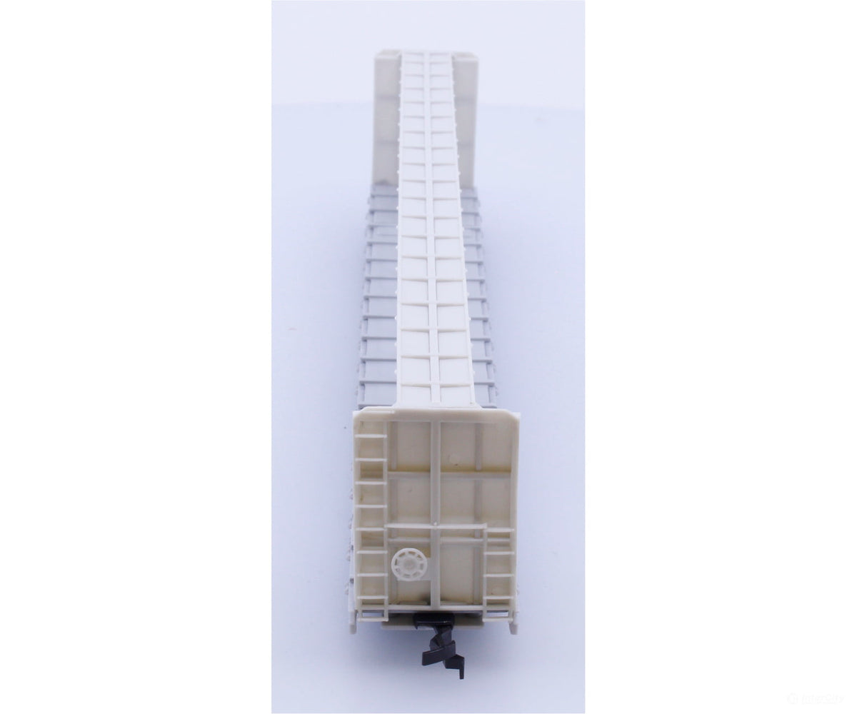 Walthers 932-4100 HO 72’ Center Beam Flat Car Undecorated - Freight Cars
