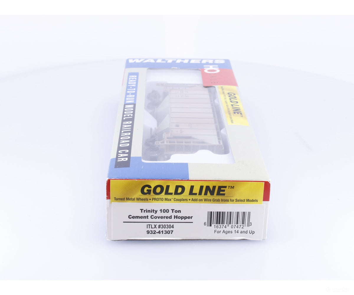 Walthers 932-41307 HO Trinity 100 Ton Cement Covered Hopper Weathered 30374 - Freight Cars