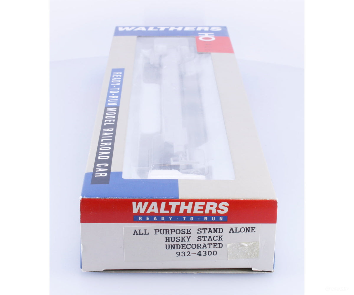 Walthers 932-4300 HO All Purpose Husky Stack Car #2 Undecorated - Freight Cars