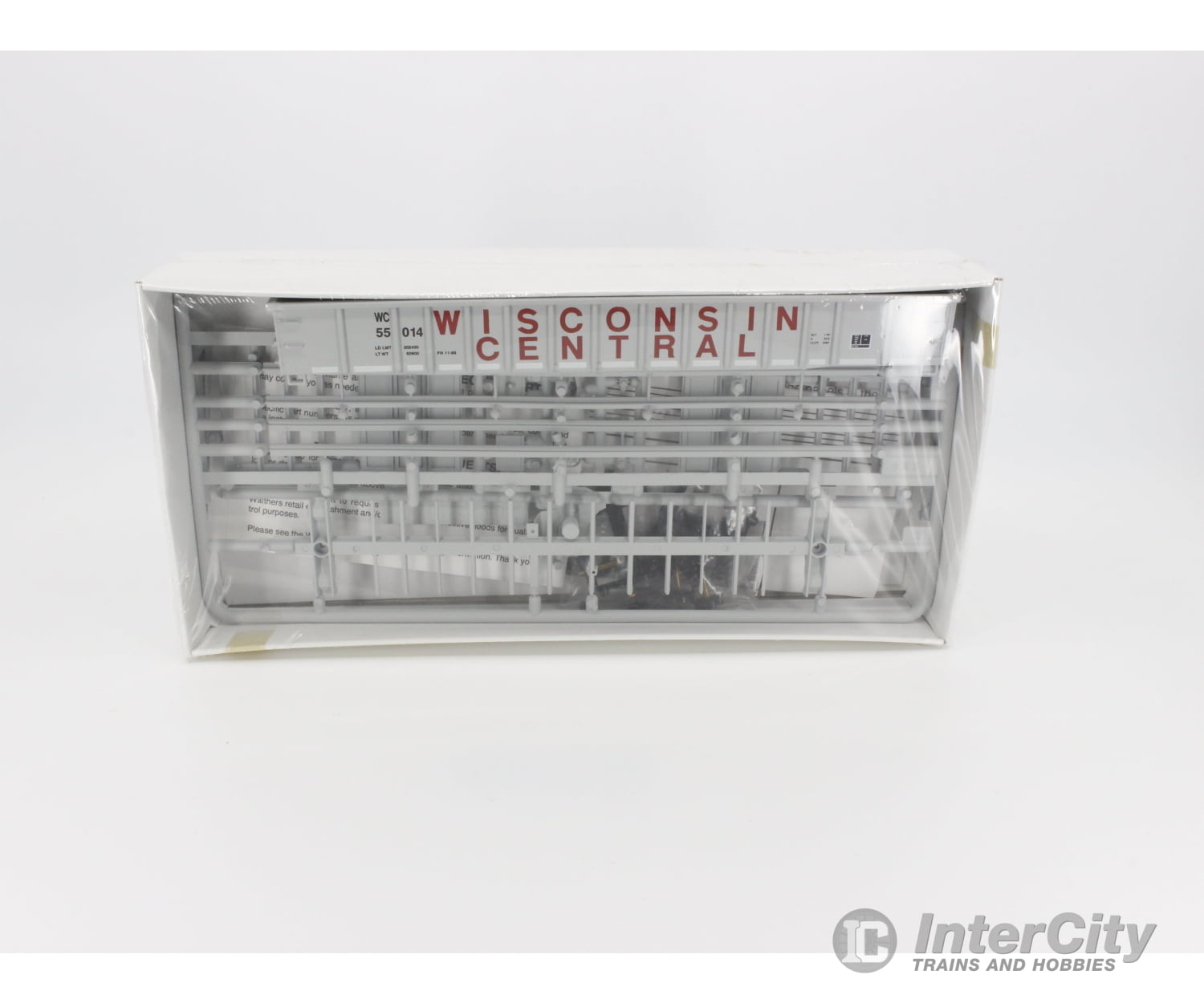Walthers 932-5907 Ho 53’ Thrall Gon Smooth Sides Freight Car Kit Wisconsin Central (Wc) 55014 Cars