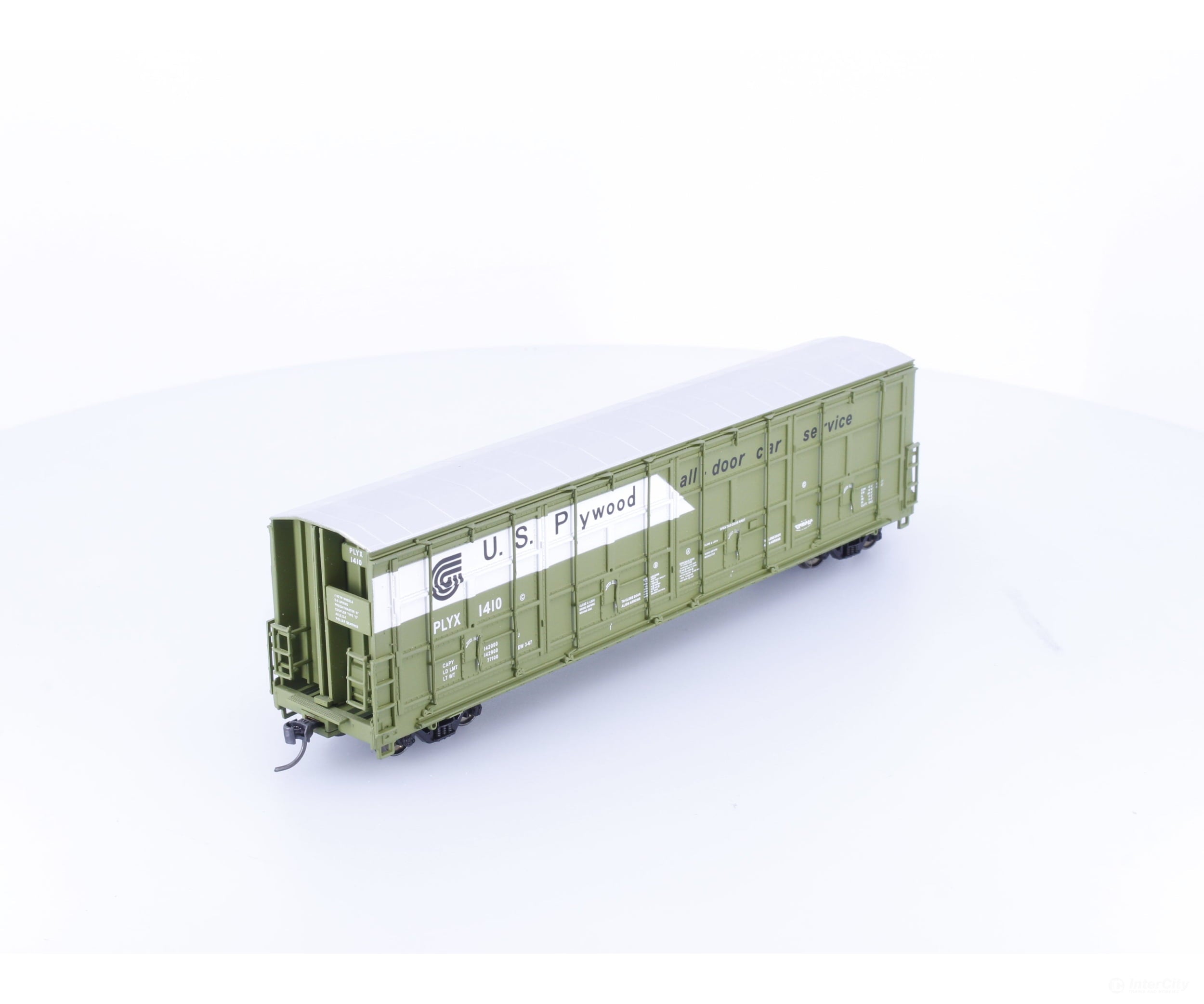 Walthers 932-7002 HO Thrall Door Boxcar US Plywood (PLYX) 1410 - Freight Cars