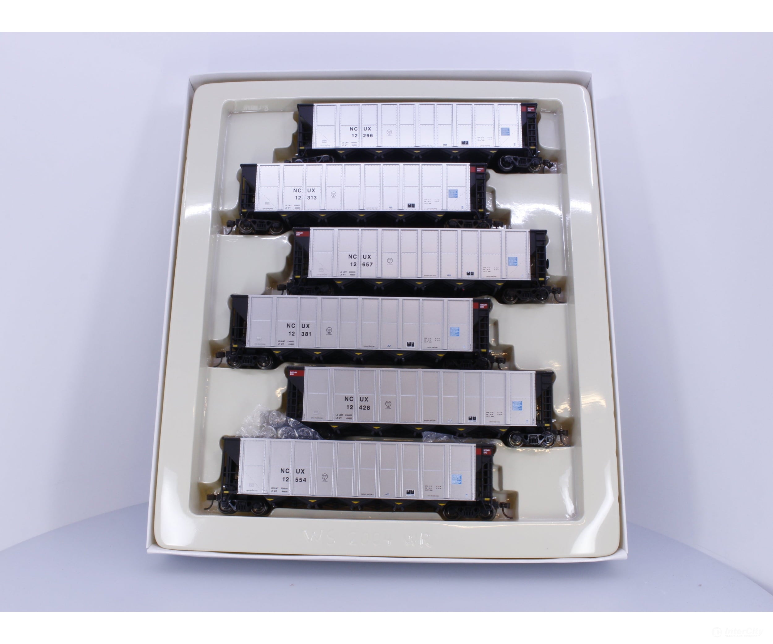 Walthers 932-7806 HO RD4 Coal Hopper 6 Pack Transport Capital Rail (NCUX) 12296 12313 12381 12428 12554 - Freight Cars