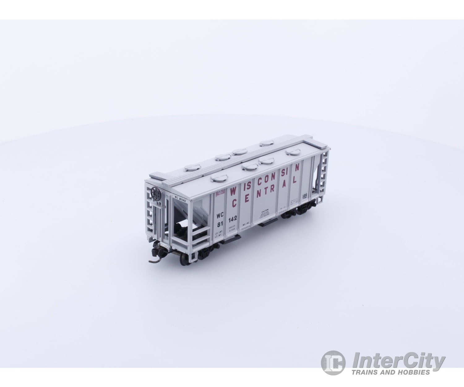Walthers 932-9065 HO 35’ Covered Hopper Wisconsin Central (WC) 81142 Freight Cars