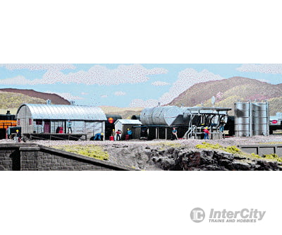 Walthers Cornerstone 3200 Interstate Fuel & Oil -- Kit Scenery Details