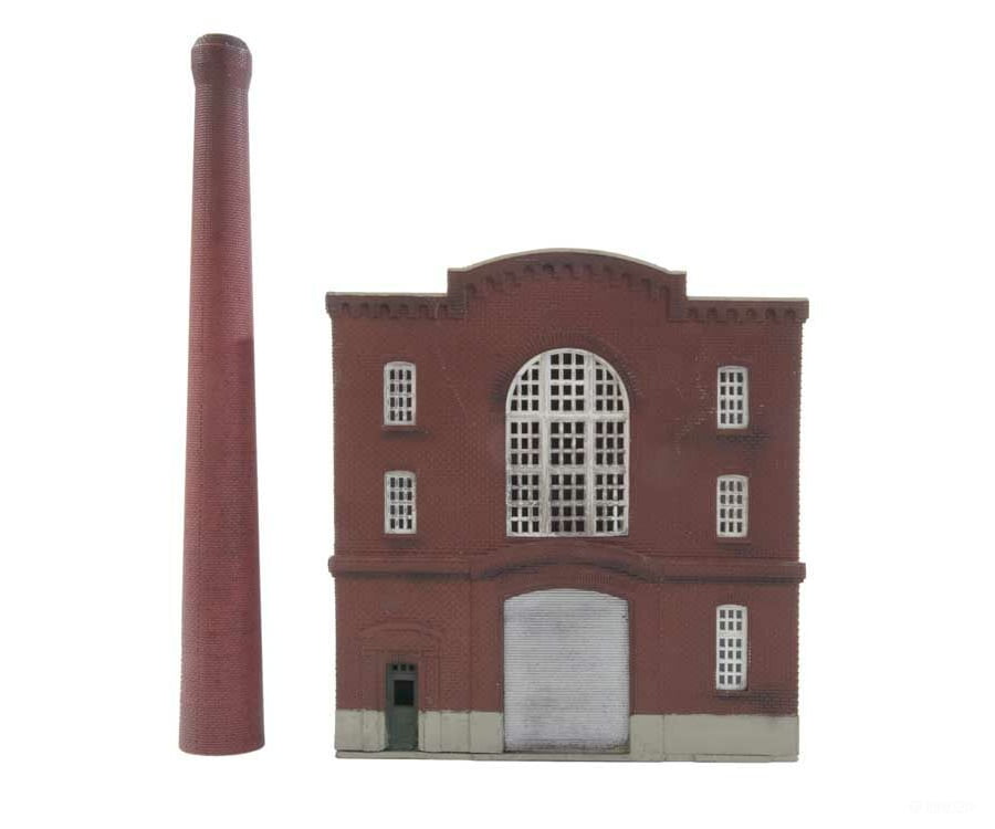 Walthers Cornerstone 3214 Northern Light & Power Powerhouse -- Kit - 6-5/8 X 4-1/8’ 17 10.5Cm