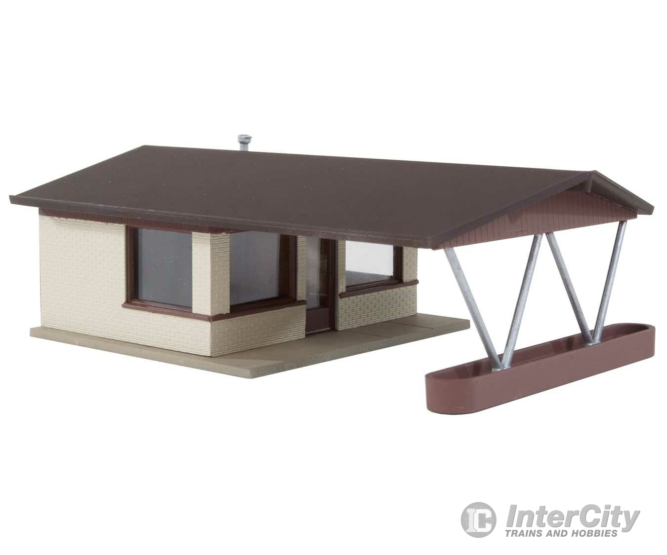 Walthers Cornerstone 3487 Vintage Motor Hotel With Office And Restaurant - - Kit Structures