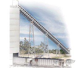 Walthers Cornerstone 3518 Modern Conveyor -- Kit Pkg(3) Scenery Details