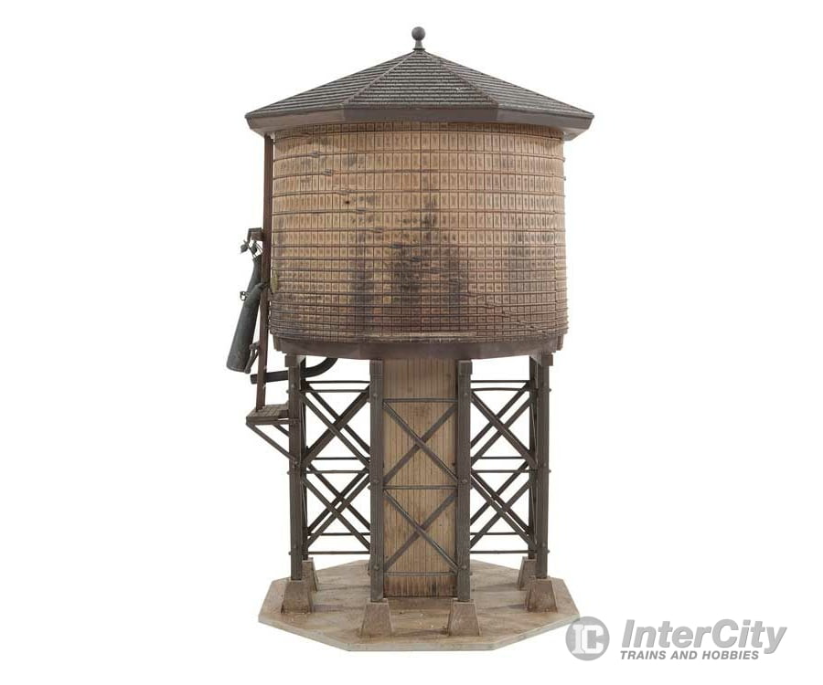 Walthers Cornerstone 3531 Wood Water Tank -- Kit - 3-1/2 X 3-7/8 6-5/8’ 8.7 9.6 16.5Cm Structures