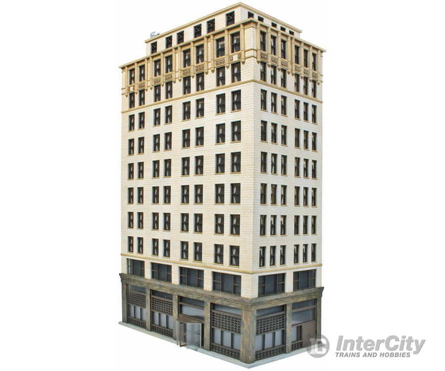 Walthers Cornerstone 3764 Ashmore Hotel -- Kit - 8-5/8 X 4-7/16 13-7/8’ 21.9 11.2 35.3Cm Structures
