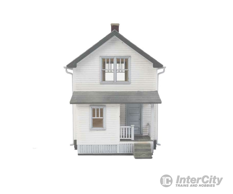 Walthers Cornerstone 3790 Company House Pkg(2) -- Kit - Each: 6-7/16 X 2-13/16 3-3/4’ 16.3 7.1