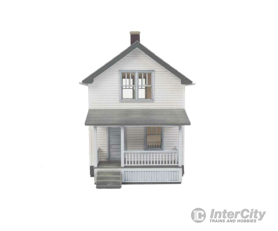 Walthers Cornerstone 3790 Company House Pkg(2) -- Kit - Each: 6-7/16 X 2-13/16 3-3/4’ 16.3 7.1
