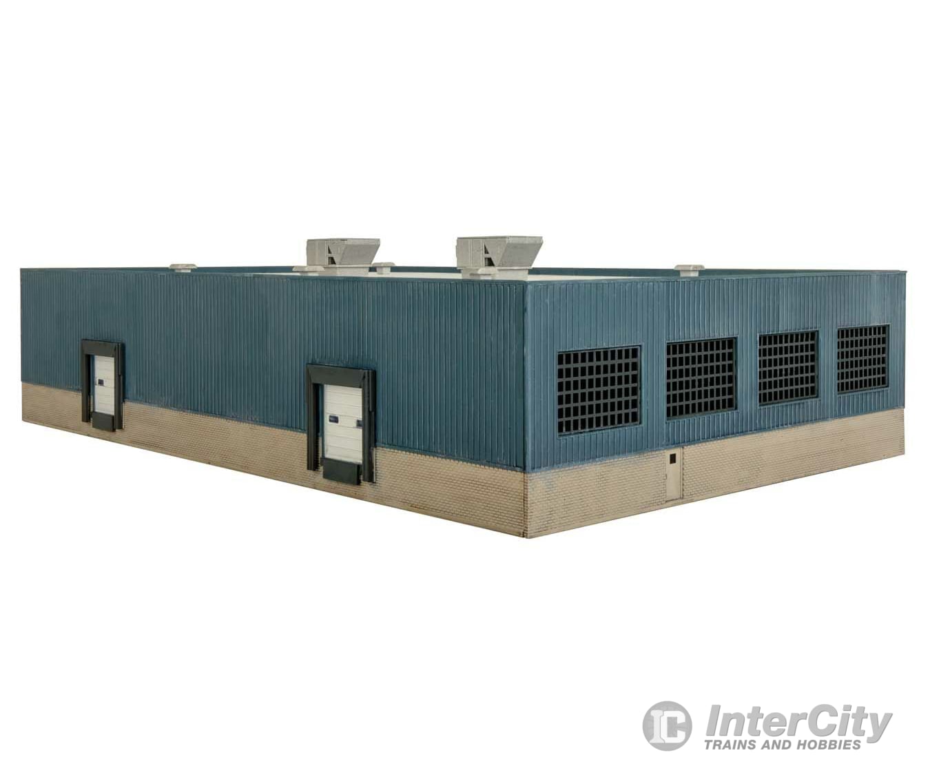 Walthers Cornerstone 3855 Modern Steel Warehouse -- Kit - 10-1/2 X 6-5/16 2-13/64’ 26.7 16 5.6Cm
