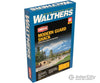 Walthers Cornerstone 4076 Modern Guard Shack -- Kit - Shack: 4-1/8 X 3 1-1/2’; Booth: 1-1/4 1-5/8