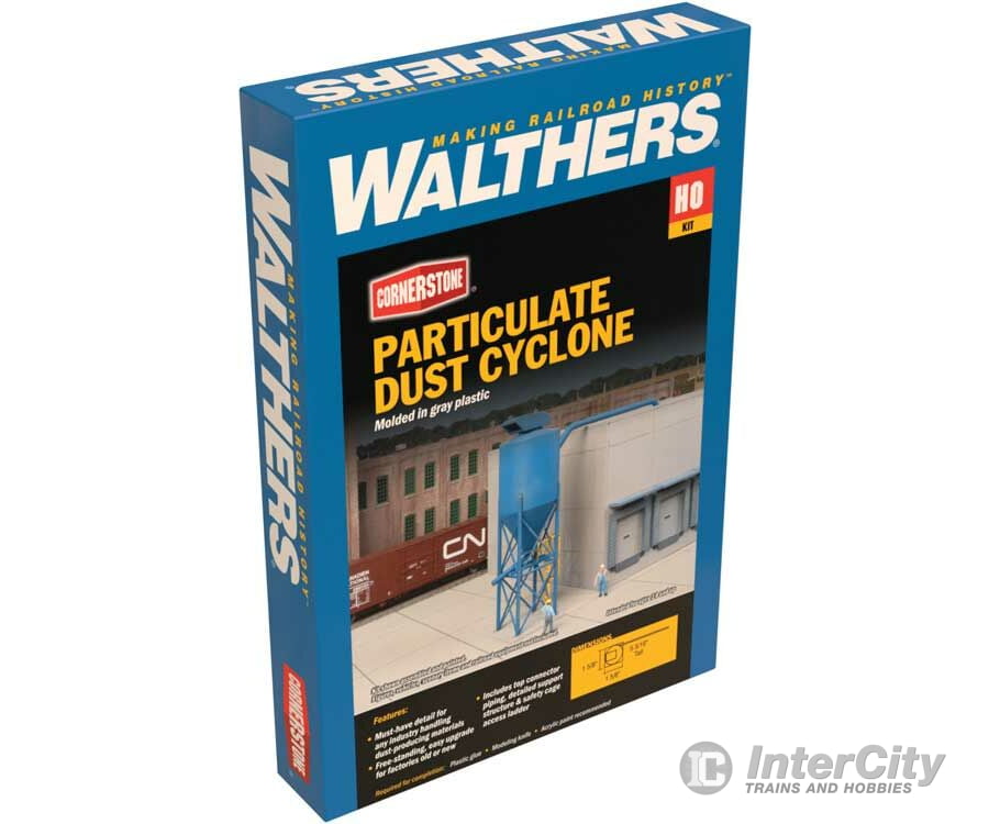 Walthers Cornerstone 4087 Particulate Dust Cyclone - Modern Industrial Park -- Kit 1-5/8 X