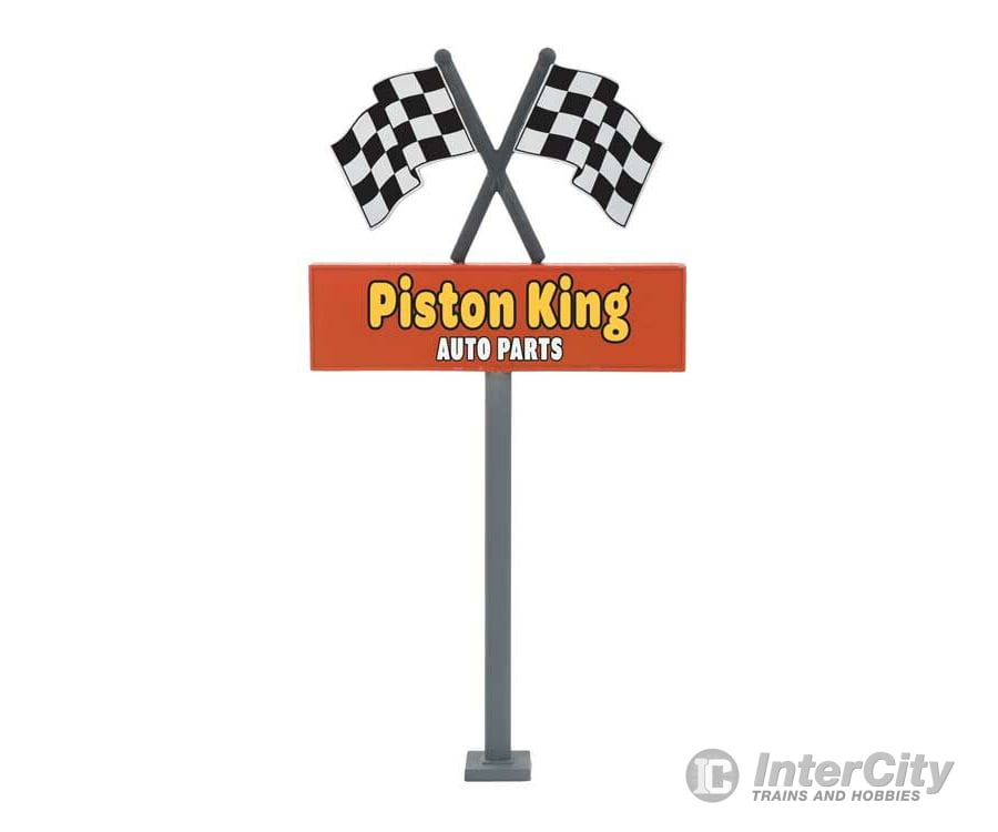 Walthers Cornerstone 4114 Auto Parts Store -- Kit - 9-15/16 X 8-7/8 2-7/8’ 25.2 22.5 7.3Cm