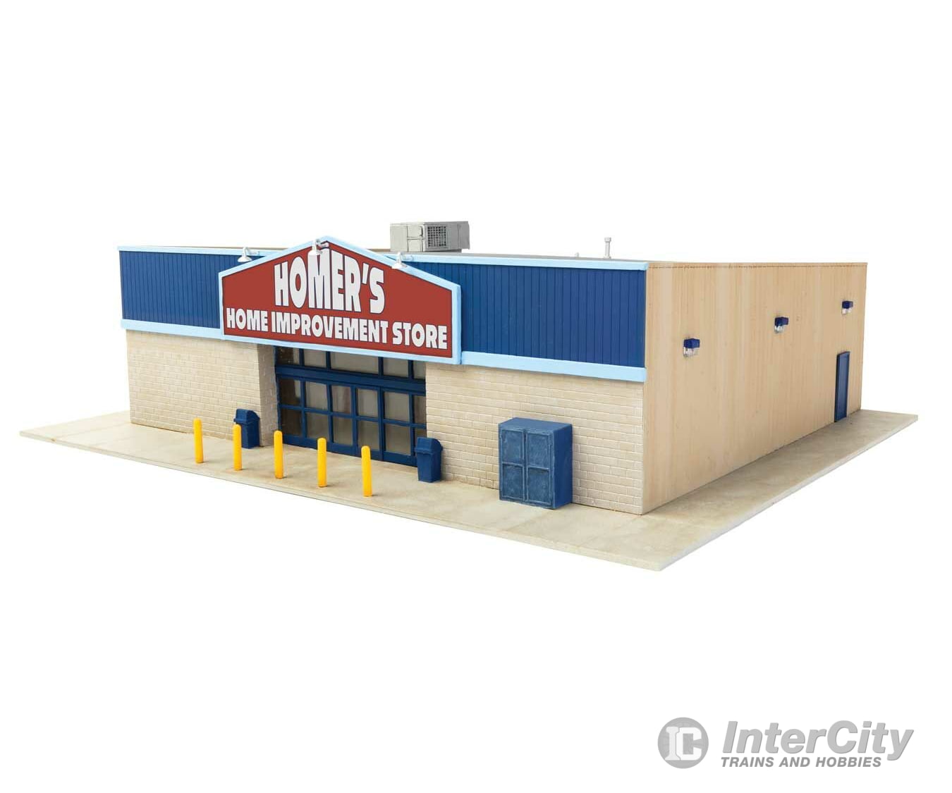 Walthers Cornerstone 4119 Hardware And Lumber Store -- Kit - Main Building: 8-7/8 X 9-15/16