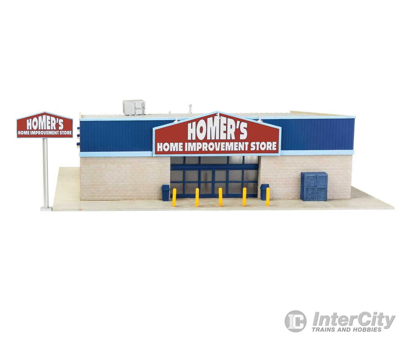 Walthers Cornerstone 4119 Hardware And Lumber Store -- Kit - Main Building: 8-7/8 X 9-15/16