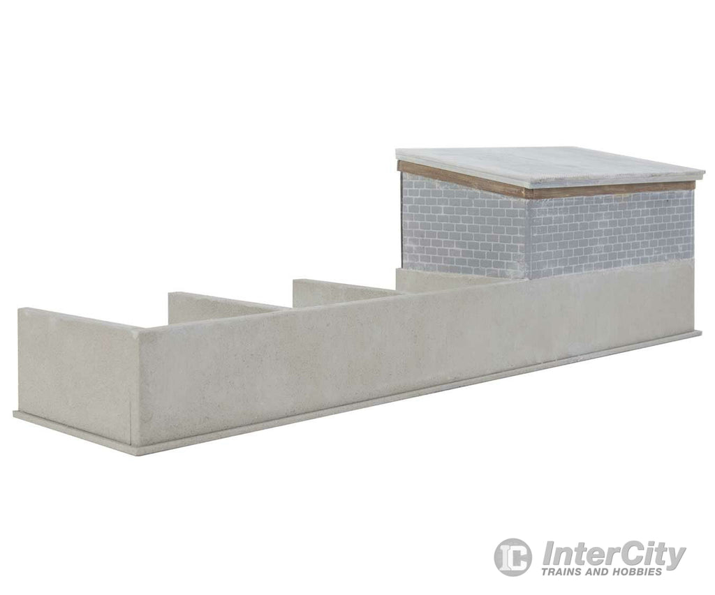 Walthers Cornerstone 4139 Bulk Material Storage -- Kit - 8-7/16 X 2-3/16 2-7/16’ 21.3 5.5 6.1Cm