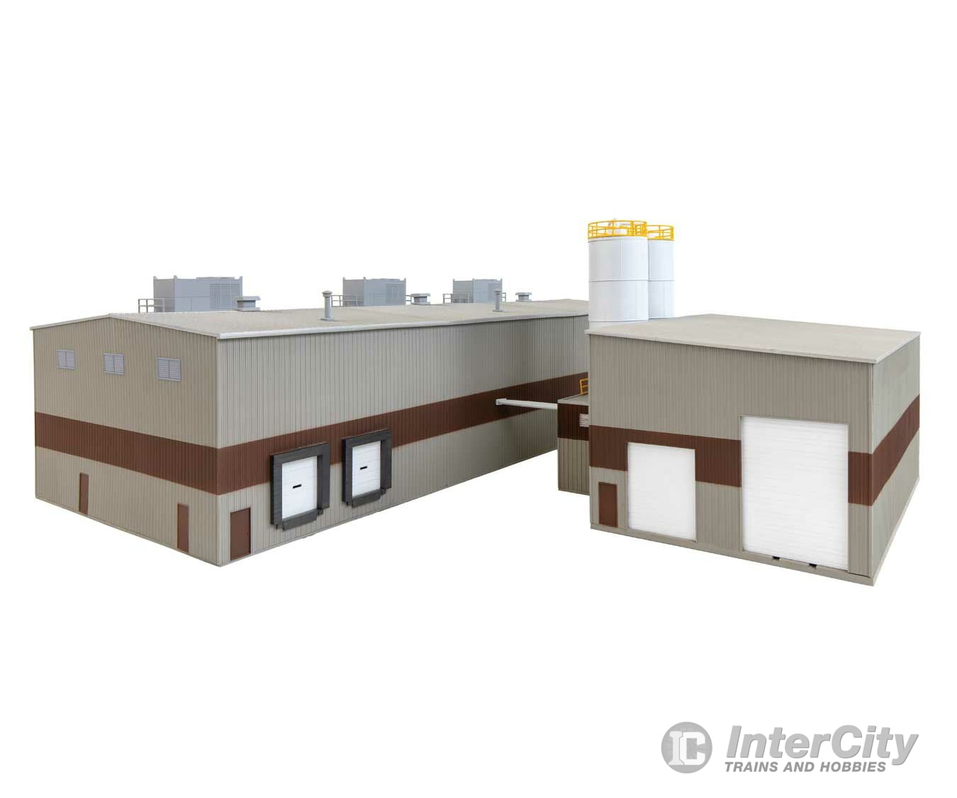 Walthers Cornerstone 4166 Chocolate Factory -- Kit Structures