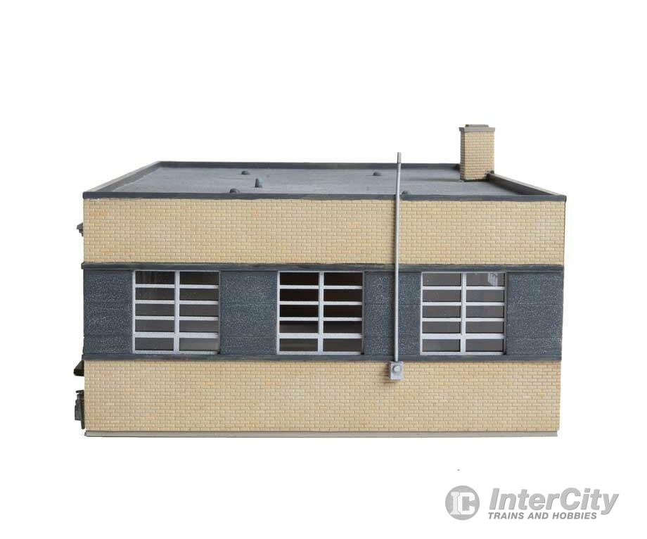 Walthers Cornerstone 4200 Brick Post Office -- Kit - 7-7/8 X 5-11/16 3-1/16’ 20 14.4 7.7Cm