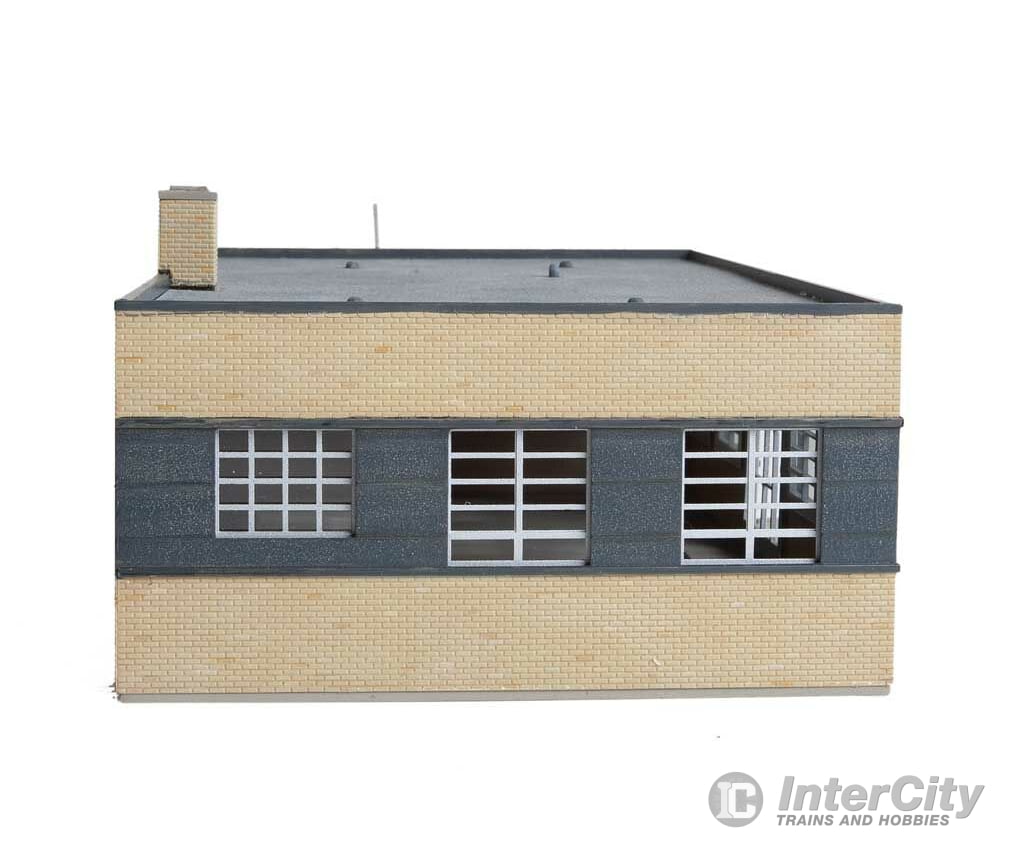 Walthers Cornerstone 4200 Brick Post Office -- Kit - 7-7/8 X 5-11/16 3-1/16’ 20 14.4 7.7Cm