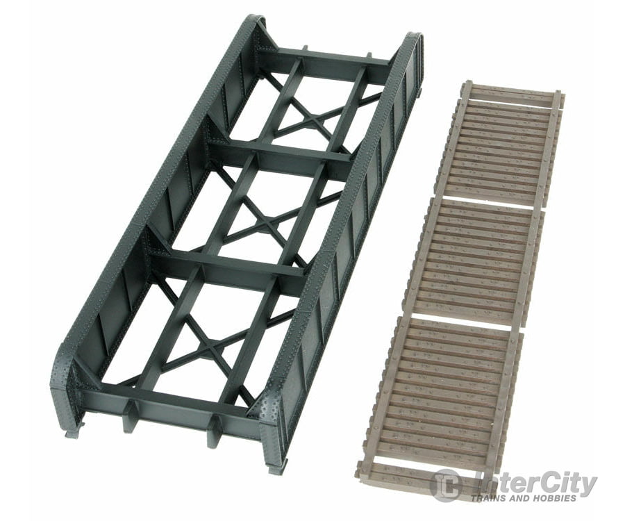 Walthers Cornerstone 4501 50’ Single-Track Railroad Through Girder Bridge -- Kit - 6-15/16 X