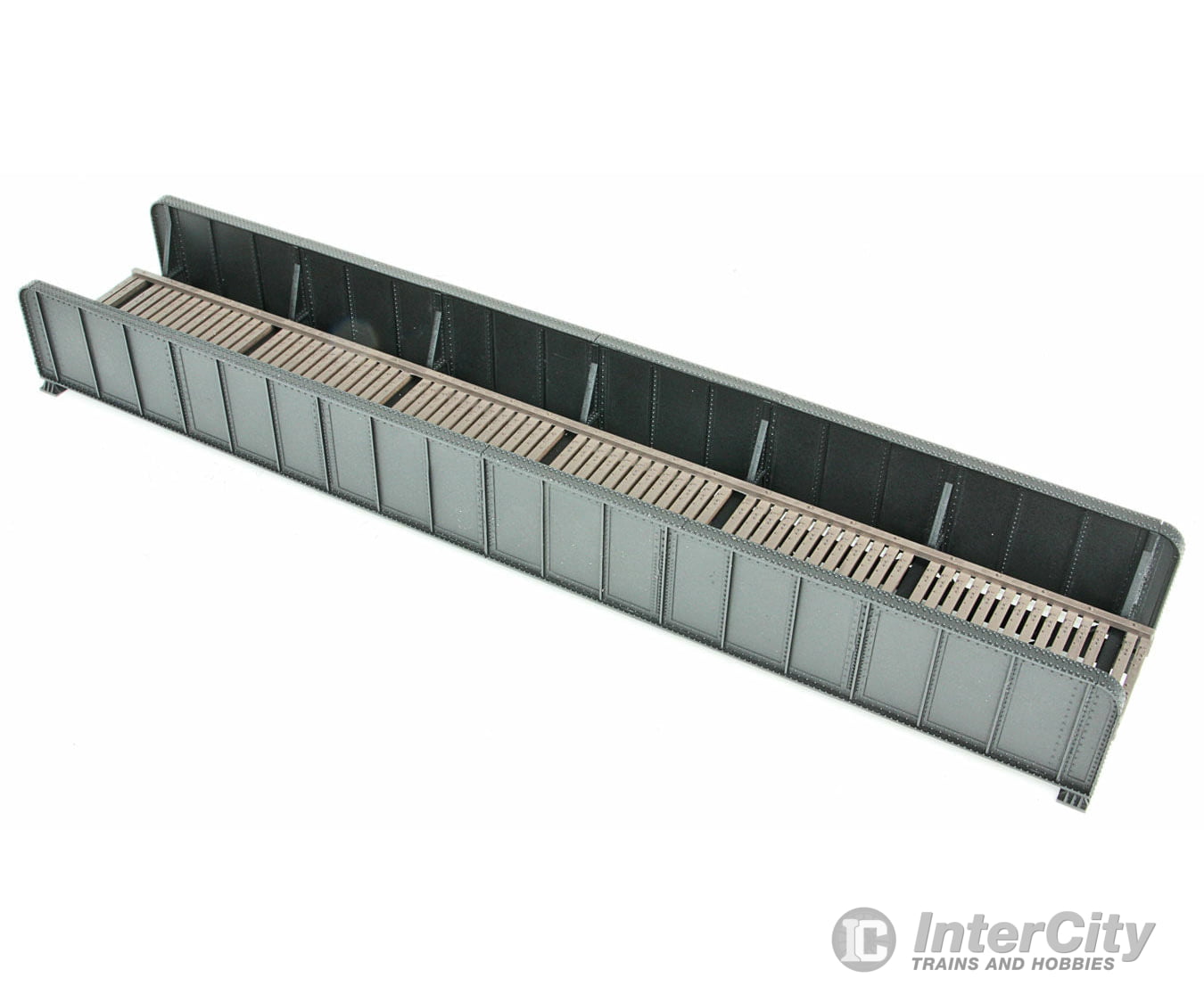 Walthers Cornerstone 4503 90’ Single-Track Railroad Through Girder Bridge -- Kit - 12-1/2 X 2-3/8