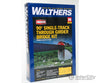 Walthers Cornerstone 4503 90’ Single-Track Railroad Through Girder Bridge -- Kit - 12-1/2 X 2-3/8