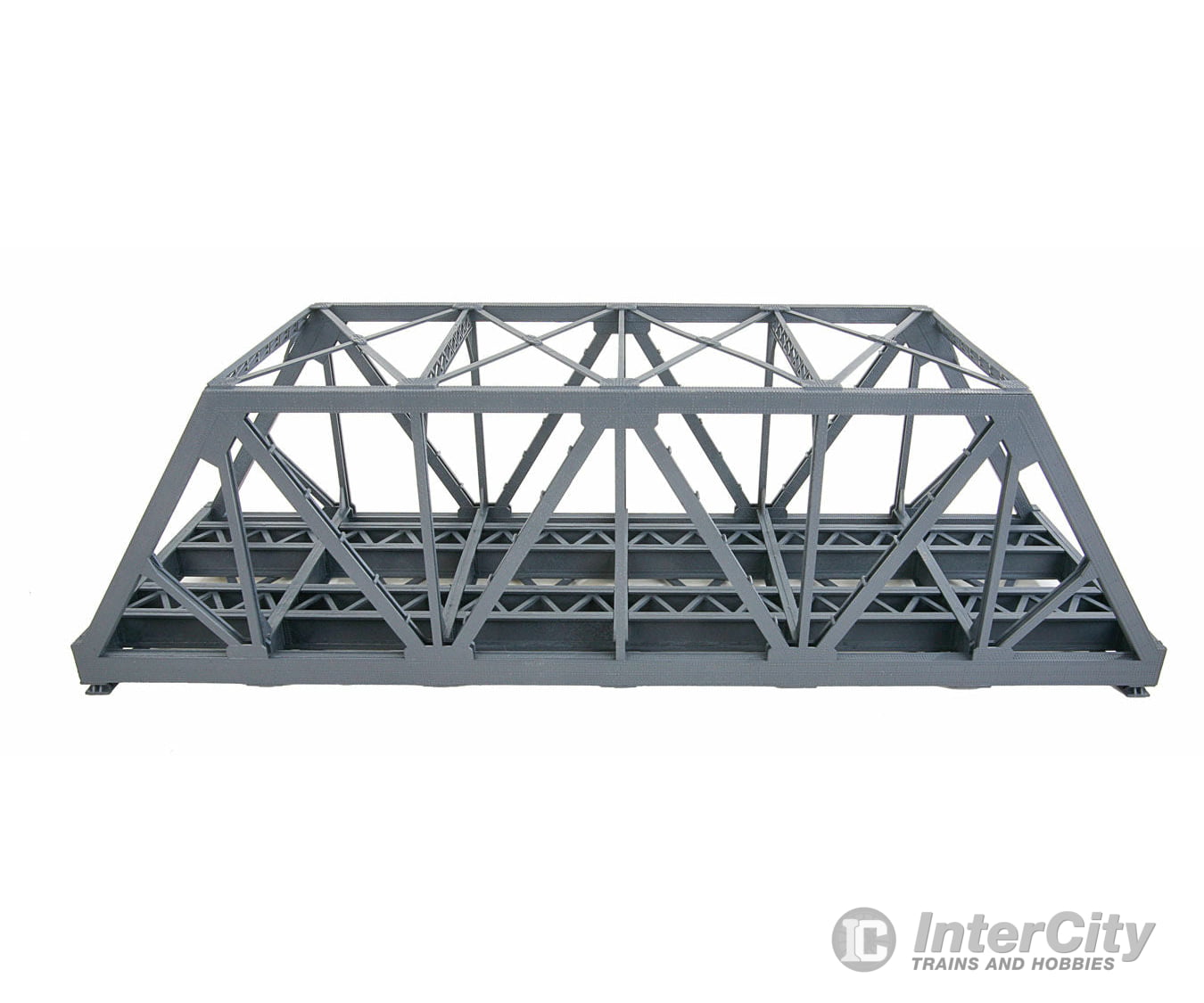 Walthers Cornerstone 4510 Modernized Double-Track Railroad Truss Bridge -- Kit - 15 X 5 4-1/2’