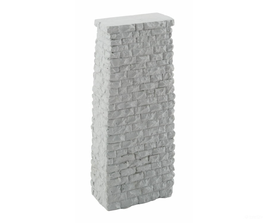 Walthers Cornerstone 4580 Single-Track Railroad Deck Bridge Stone Pier - Resin Casting --
