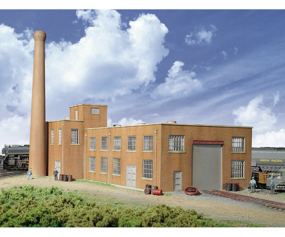 Walthers Cornerstone Ho 2902 Machine Shop -- Kit - 13-5/8 X 8-3/4 5-1/8 34.6 22.2 13Cm Structures